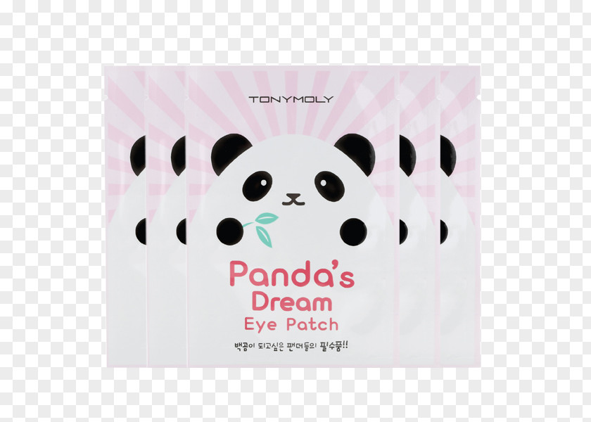 Eye TonyMoly Panda's Dream Patch Eyepatch TONYMOLY So Cool Stick Brightening Base PNG
