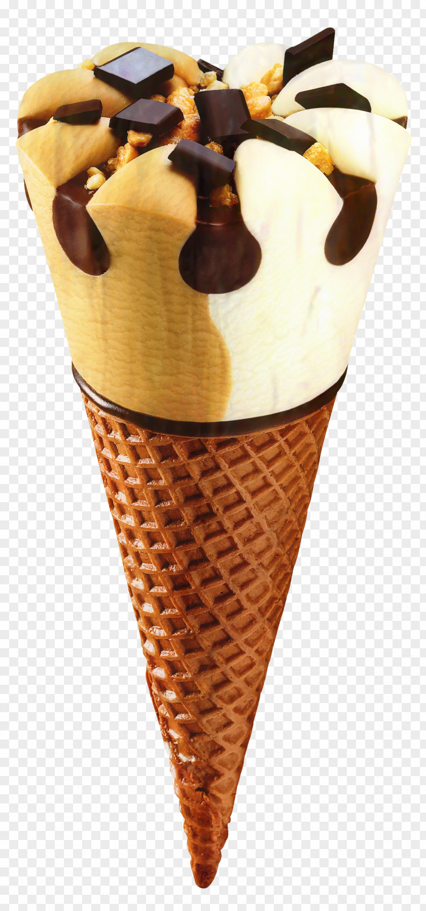 Ice Cream Cones Butterscotch Sundae PNG