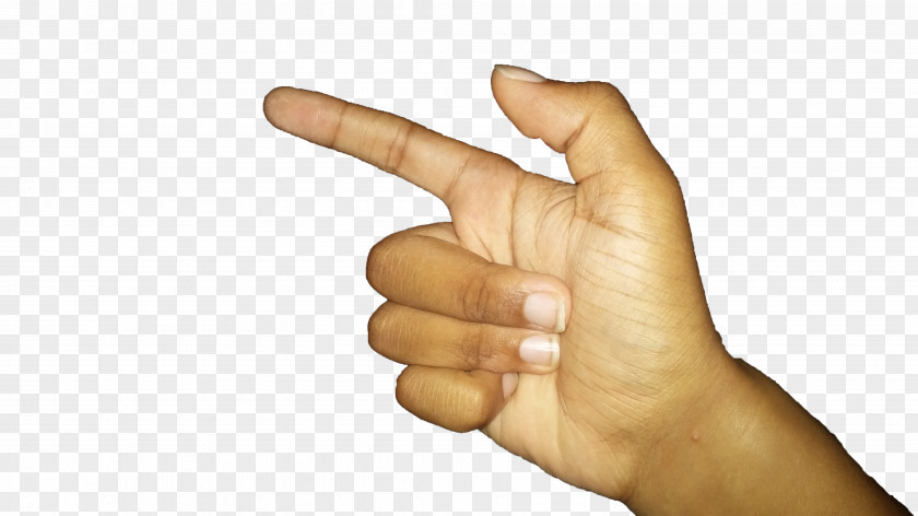 Index Finger Thumb Gun Firearm PNG