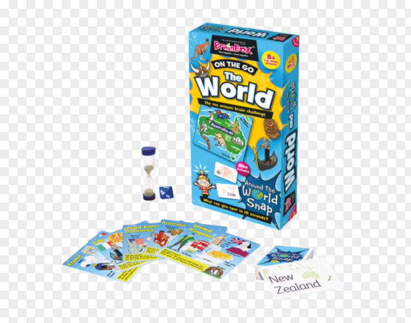 Toy Board Game BrainBox The World University Games Corporation PNG