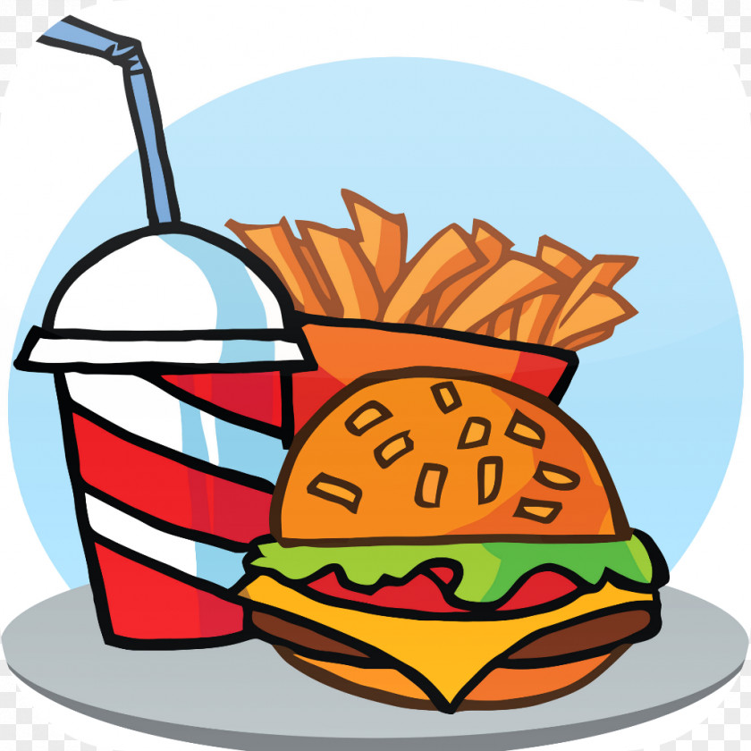 Burger And Sandwich Fast Food Restaurant Junk French Fries Hamburger PNG
