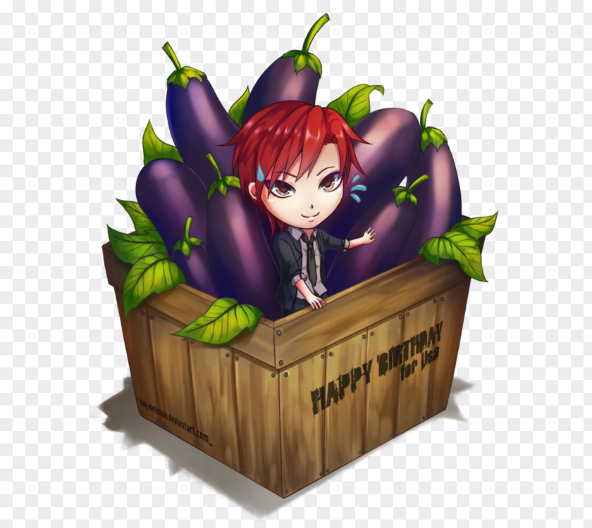 Eggplant Drawing Cartoon Legendary Creature Fruit PNG