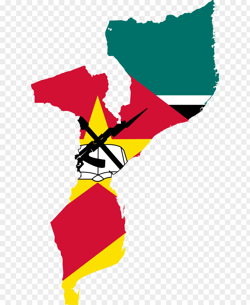 Flag Of Mozambique National Map PNG