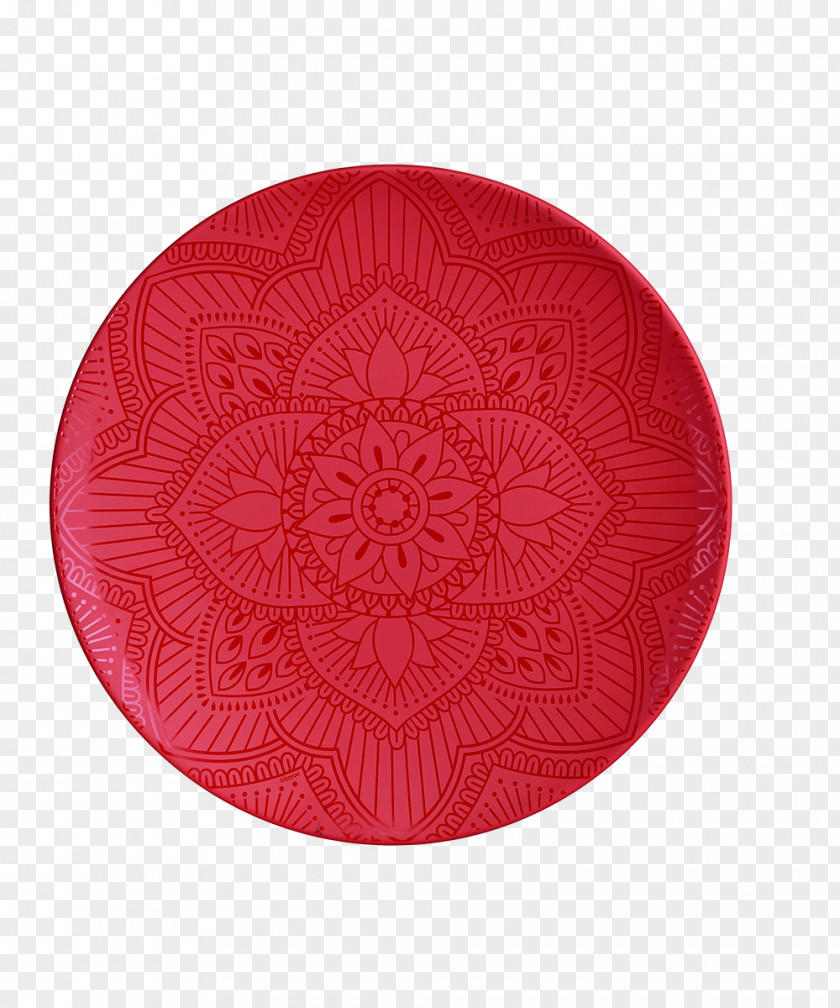 Floral Melamine Dishes Place Mats Pattern Circle M RV & Camping Resort RED.M PNG