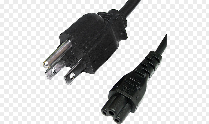 Laptop Power Cord C15 AC Adapter Electrical Connector Cable IEEE 1394 PNG