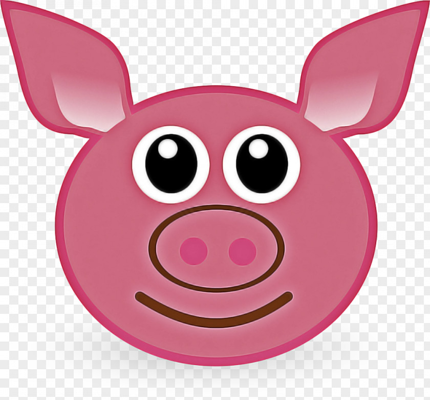 Livestock Ear Smiley Face Background PNG
