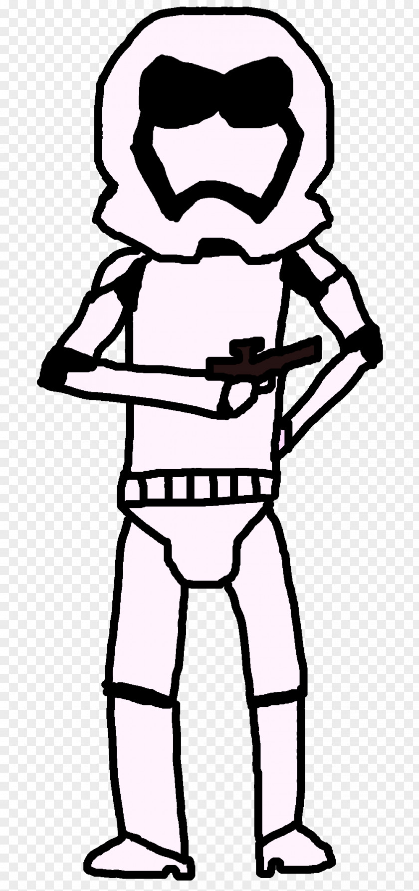 Stormtrooper Drawing Line Art PNG