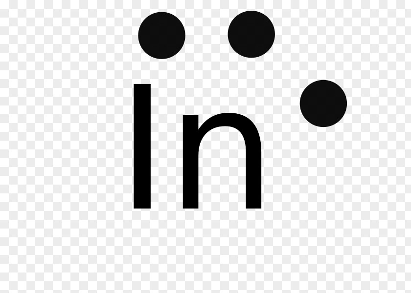 Symbol Icon Design Indium Lewis Structure Diagram PNG