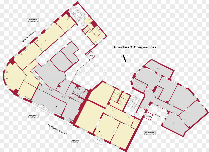 Alegis Gmbh Steuerberatungsgesellschaft Dr. Jörg Silbermann Floor Plan Gera, Puschkinplatz SRH Wald-Klinikum Gera GmbH Klinik Für PNG