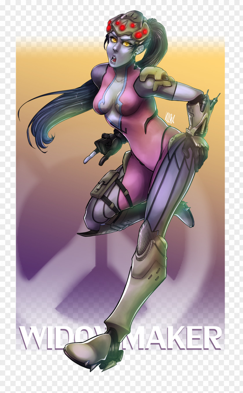 Arty Fan Art DeviantArt Widowmaker PNG