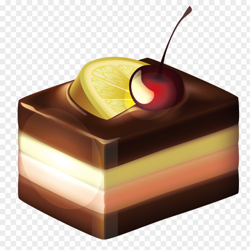 Cherry Lemon Cake Birthday Cupcake Tart Dessert PNG