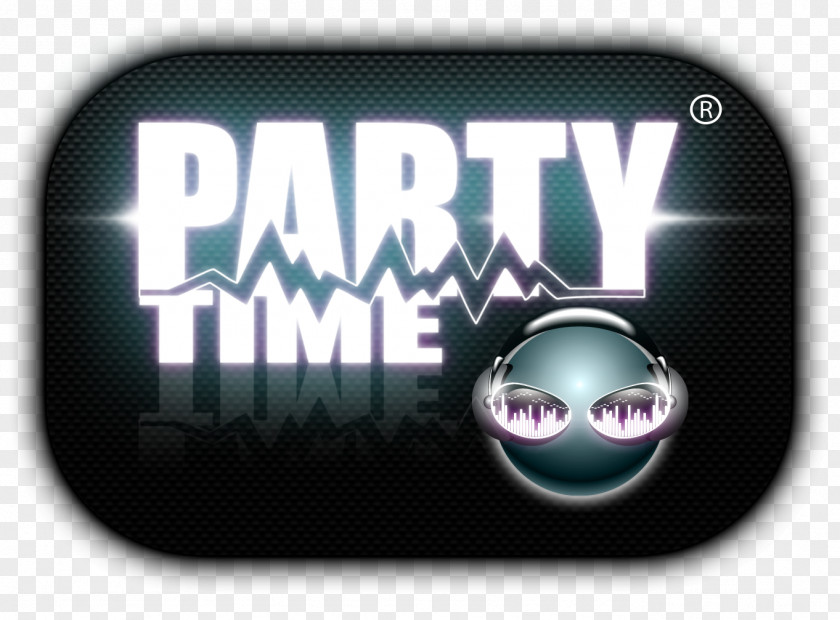 Dj Party Time Disc Jockey Logo PNG