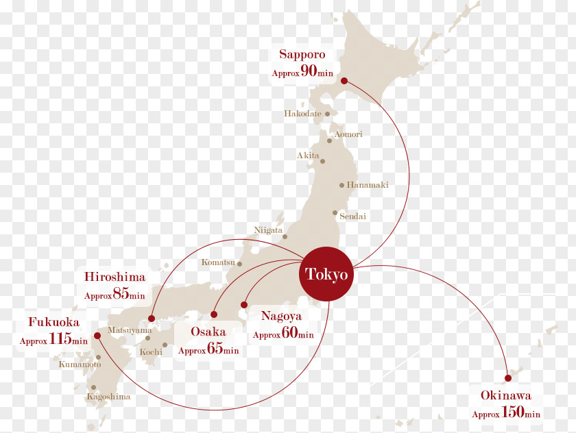 Flight Itinerary With Connections Tokyo Direct Osaka Japan Airlines Largest Cities In By Population Decade PNG