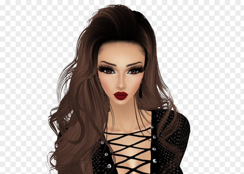 Hair Black Brown Mannequin PNG