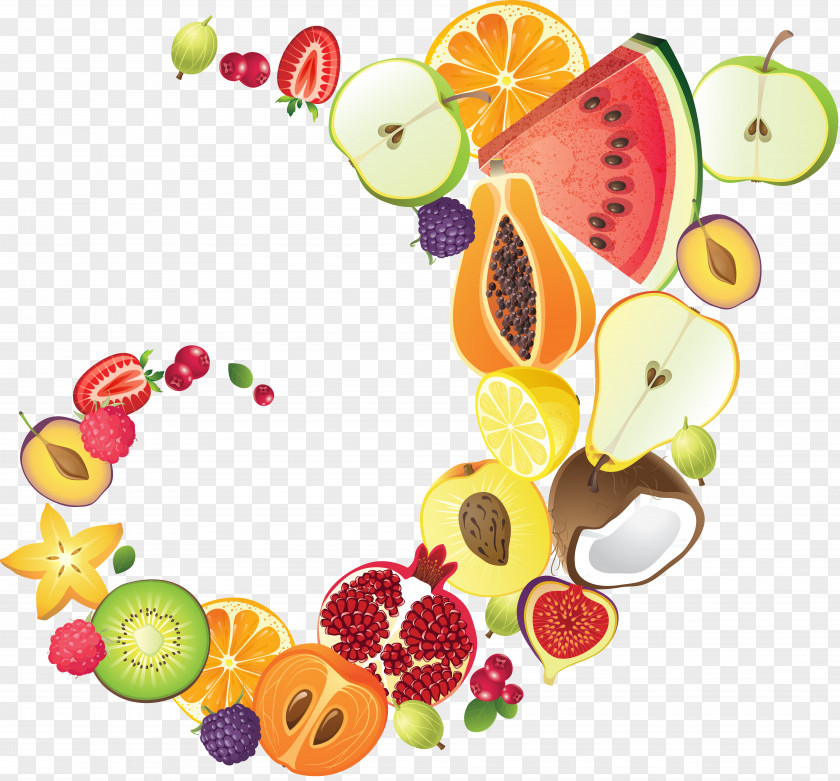 Mix Fruits Fruit Vegetable Food PNG