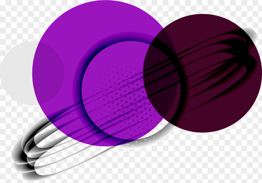 Purple Dream Circle PNG