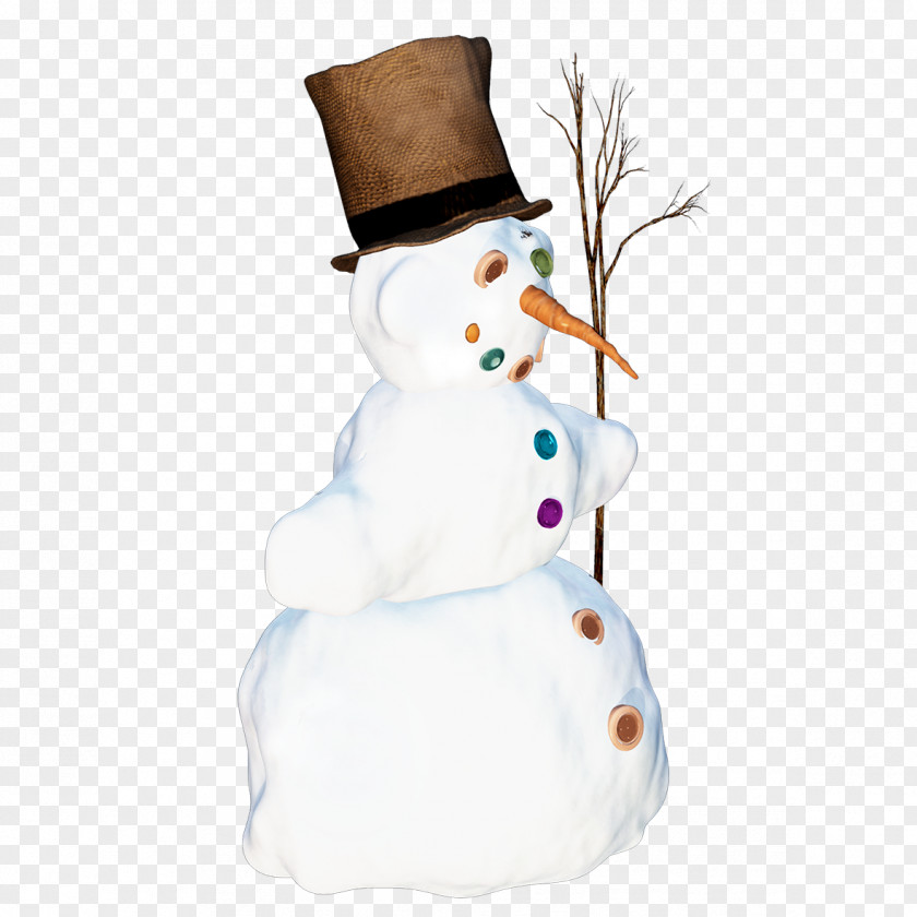 Snowman Cartoon Puppet Christmas Winter PNG
