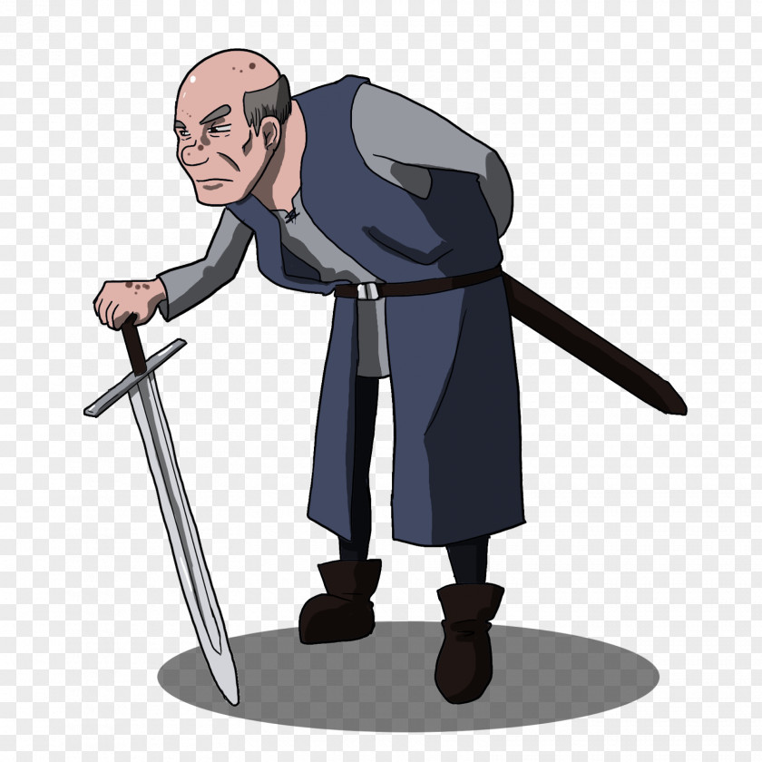 The Old Man Who Fell And Bled Cartoon Human Behavior Character PNG