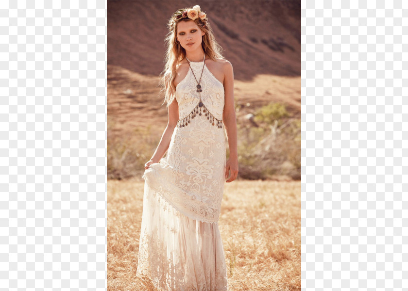 Boho Style Wedding Dress Boho-chic Bride Bohemianism PNG