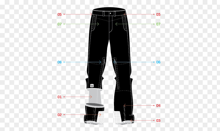 Design Pants Hip Angle PNG