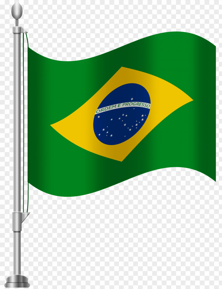 Flag Clip Art Of Brazil National PNG