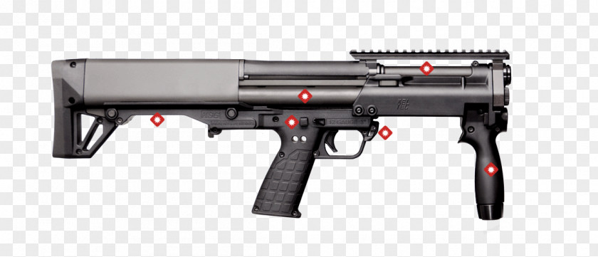 Kel-Tec KSG Pump Action Shotgun Firearm PNG
