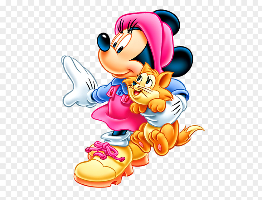 Minnie Mouse Mickey Donald Duck Goofy Animated Cartoon PNG