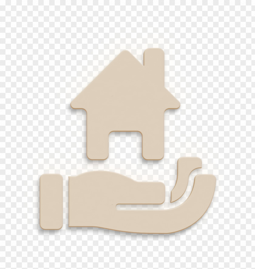 Money And Finances Icon Business Real Estate House On A Hand PNG