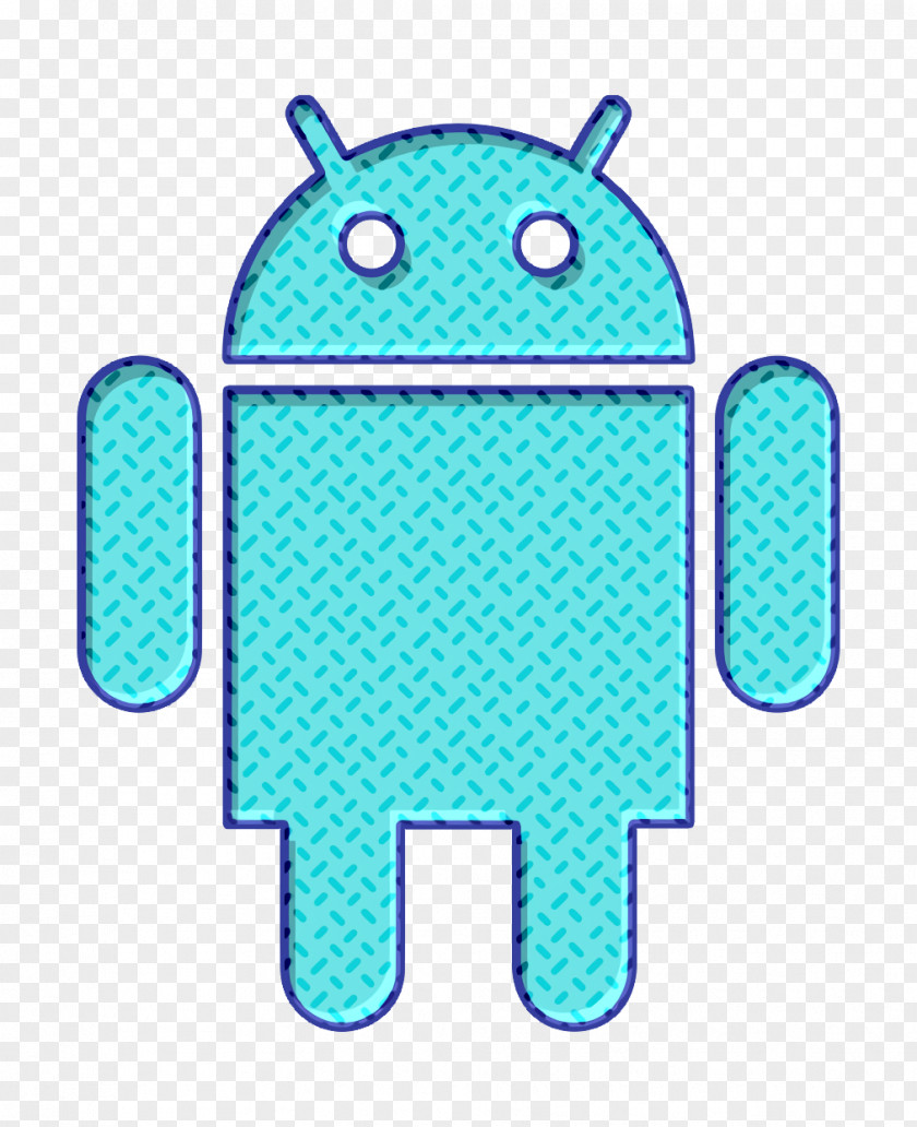 Aqua Azure Android Icon Droid Hovytech PNG