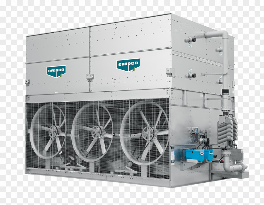 Evaporative Cooler Machine Refrigeration Condenser Cooling Tower PNG