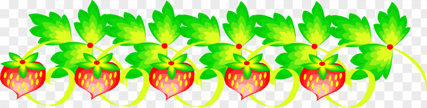 Herbaceous Strawberry Clip Art PNG