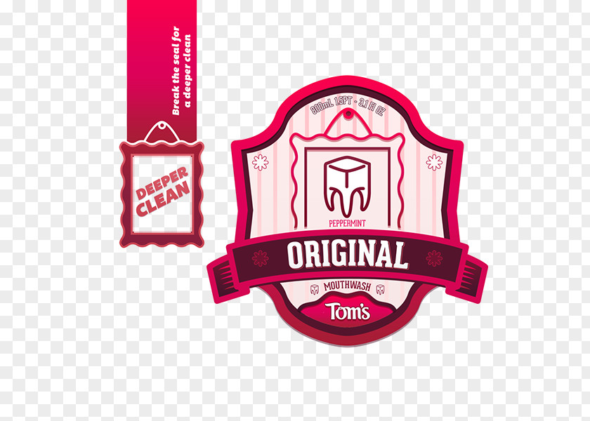48 Hours Logo Label Pink M PNG