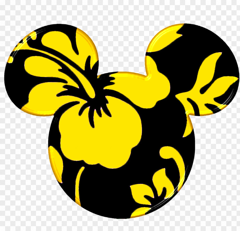 Hawaiian Mickey Mouse Minnie Aulani Donald Duck Clip Art PNG