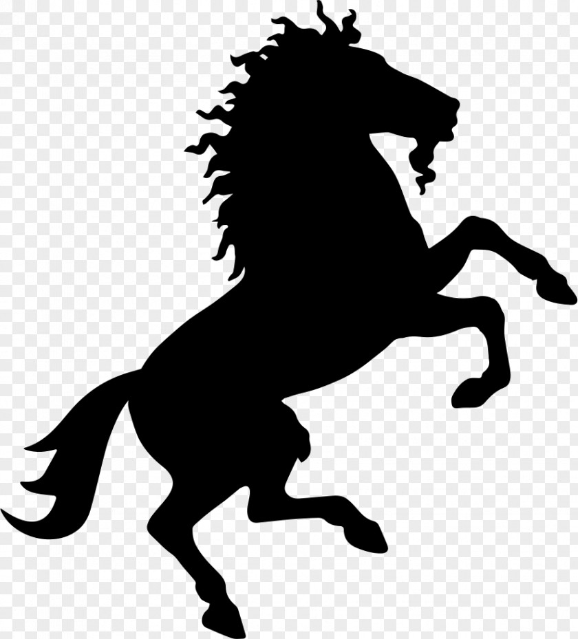 Horse Unicorn Pony Silhouette Clip Art PNG