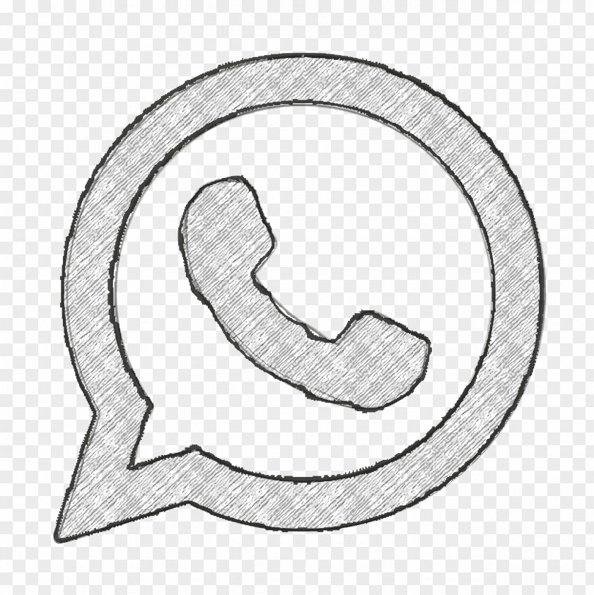 Line Art Symbol Logo Icon Whatsapp PNG