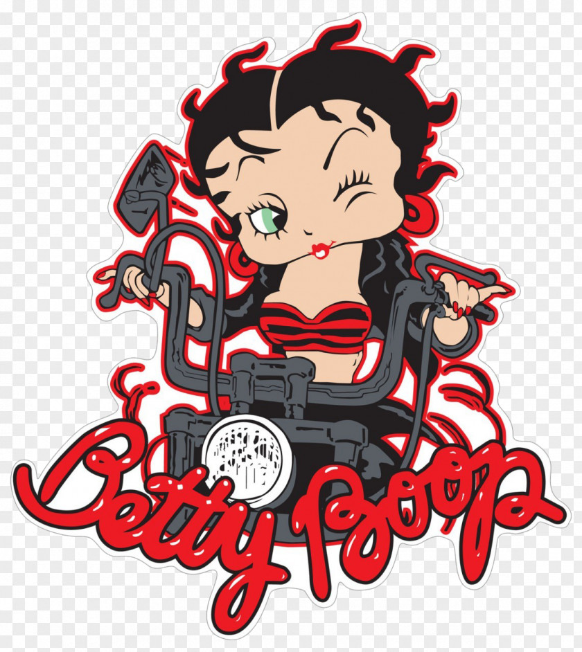 Motorcycle Betty Boop Drawing Cartoon PNG