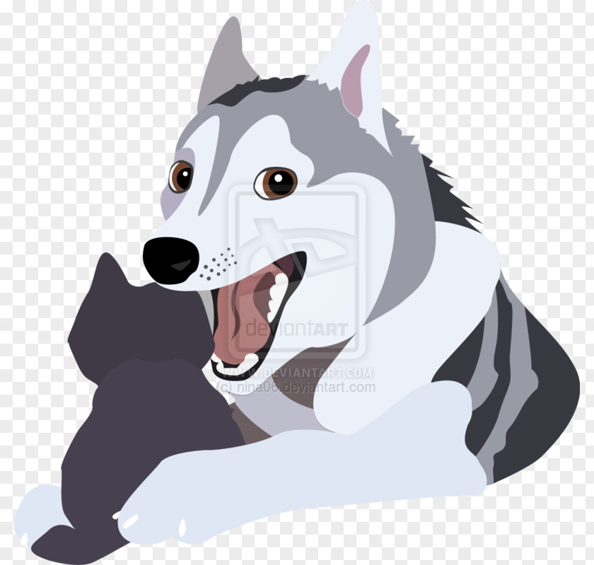 T-shirt Siberian Husky Pun Humour PNG