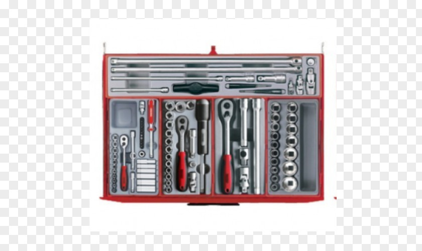 Teng Set Tool Socket Wrench Inch Metric System PNG