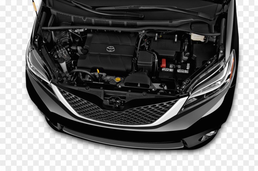 Toyota 2016 Sienna Minivan Car Headlamp PNG