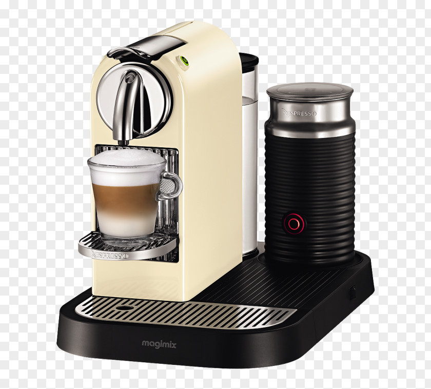 Coffee Machine Nespresso Cappuccino Latte Milk PNG