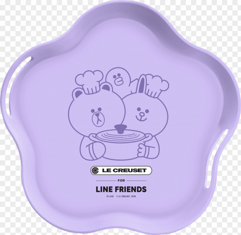 Line Friends Le Creuset 7-Eleven Chinese New Year PNG