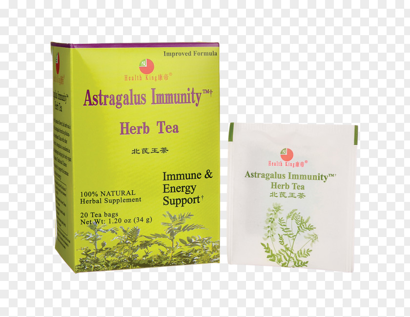Tea Bag Herb Huáng Qí Immunity PNG