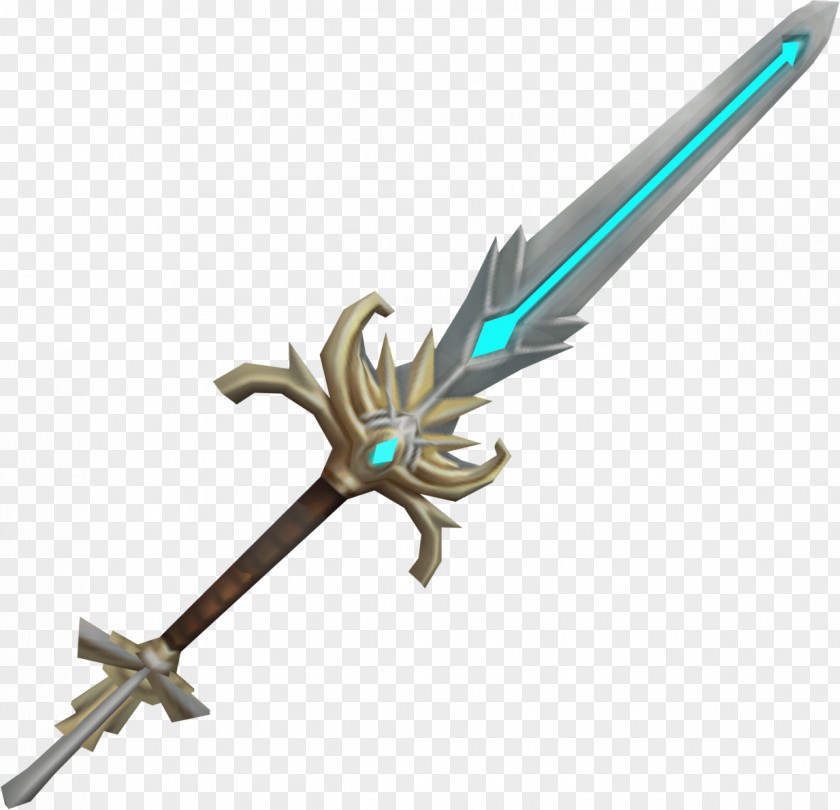 *2* RuneScape Weapon Sword Game PNG