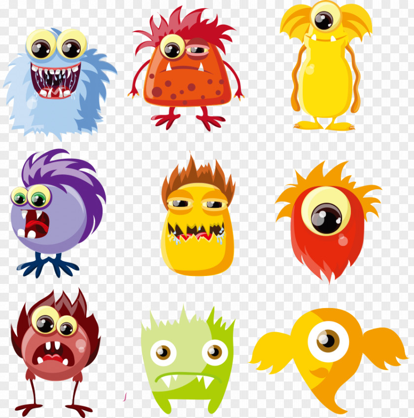 Plush Little Monsters Monster Clip Art PNG