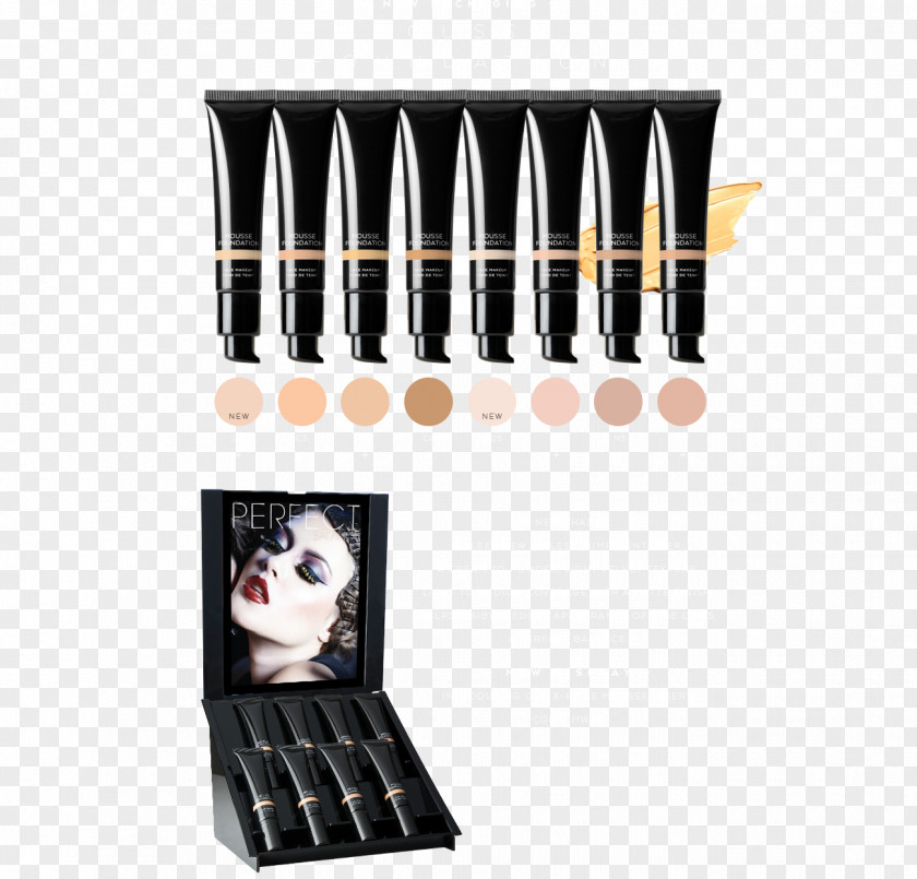 Posters Creative Decorative Cosmetics Makeup Brush Foundation Hair Mousse PNG
