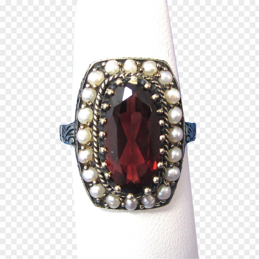 Seed Pearl Ruby Engagement Ring Crown Jewels Of The United Kingdom Wedding PNG