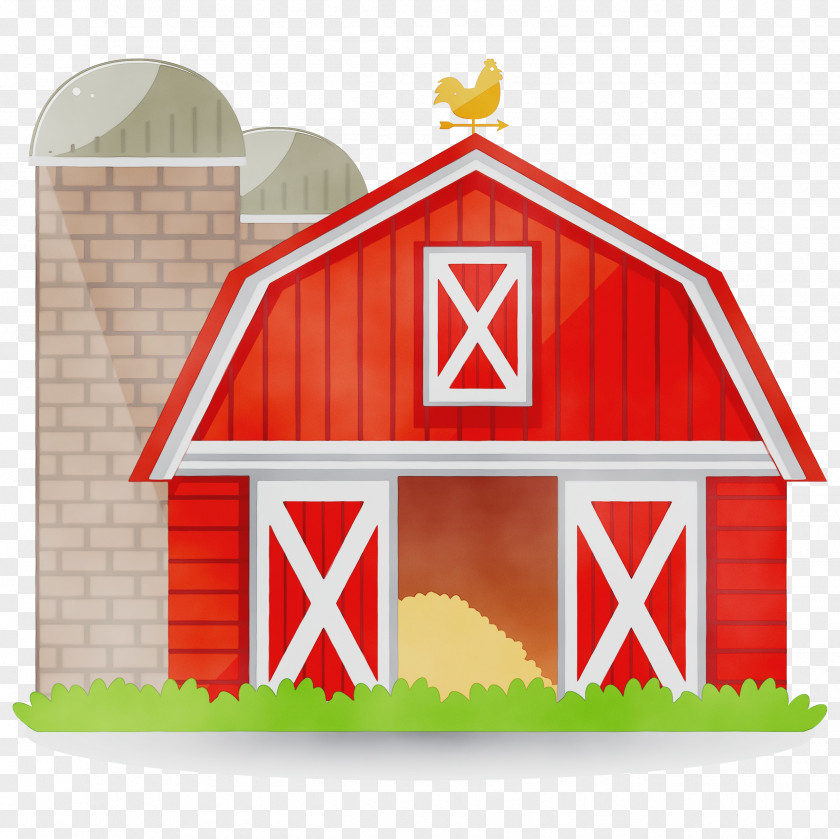 Shed Playhouse Barn House Roof Building Home PNG