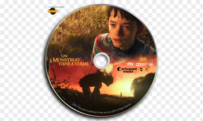 Skull Island A Monster Calls Patrick Ness DVD Album Cover PNG