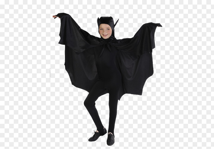 Bat Woman Costume Black M PNG