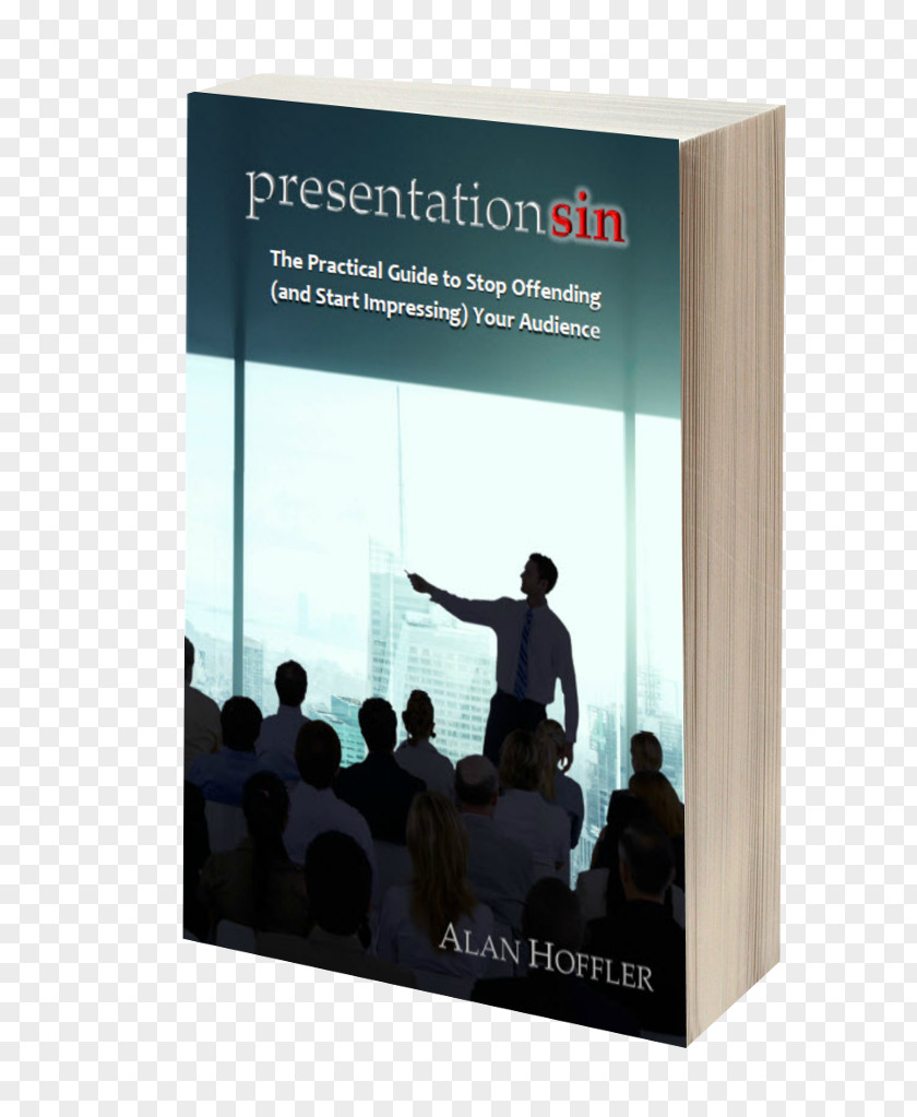 Book Presentation Sin: The Practical Guide To Stop Offending (and Start Impressing) Your Audience Keynote Communication PNG